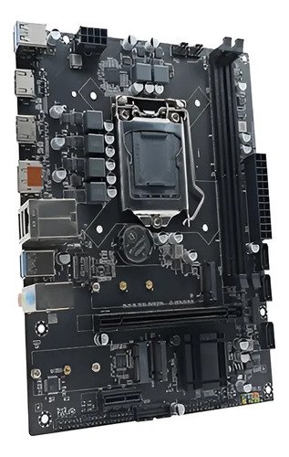 Placa Mae Lga1200 Chipset Intel H510 Ddr4 10o E 11o Geração Preto