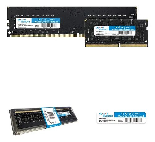 Memória 16gb Ddr4 2666 Mhz Pc Desktop Golden Memory
