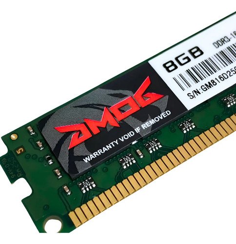 Memória Ram Ddr3 8gb Pc Gamer Rápida Performance Velocidade